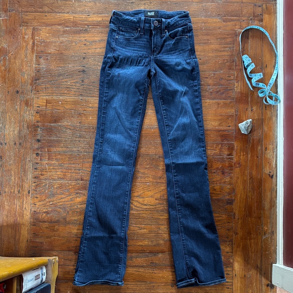 PAIGE Dark Indigo Women's Boot Cut Jeans